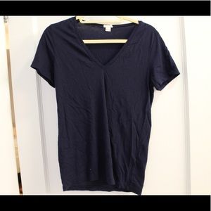 J Crew blue v-neck tshirt